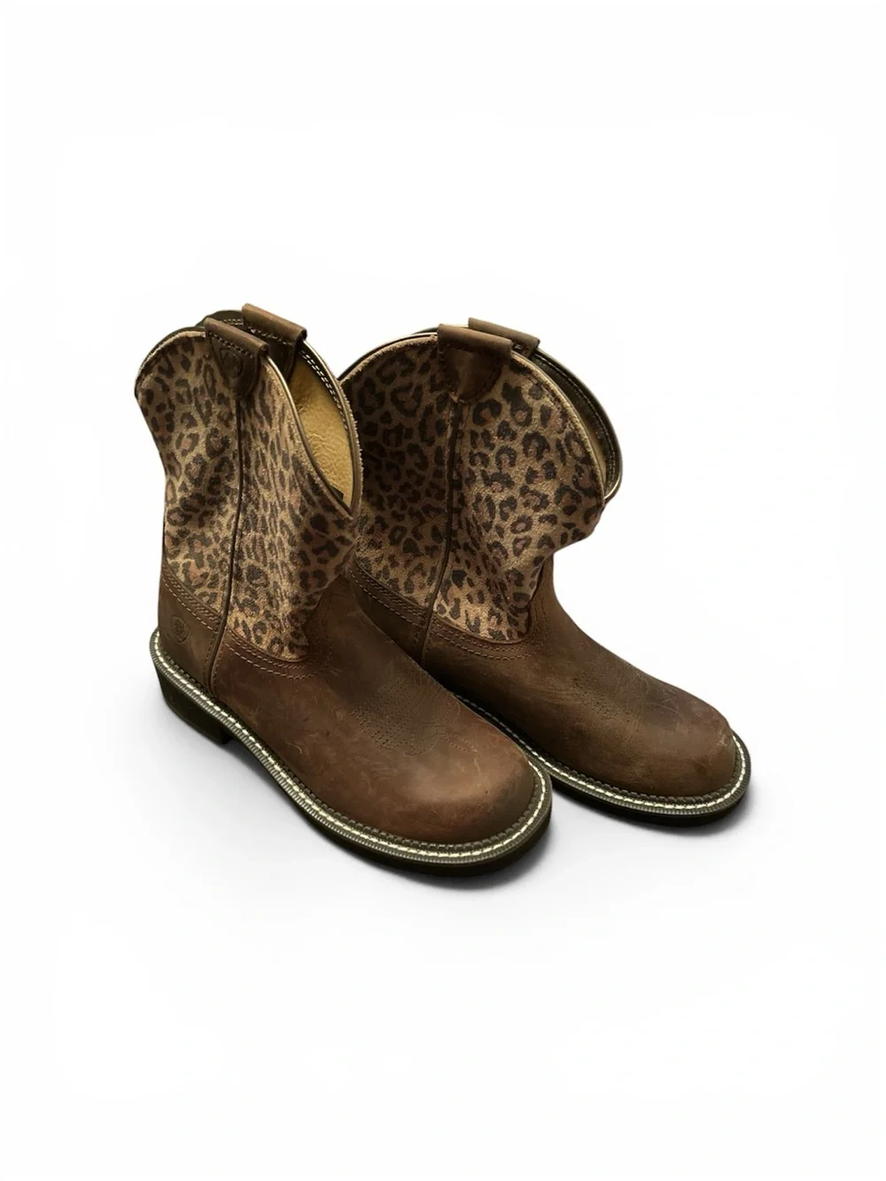 Ariat Fatbaby Heritage Fay leopard print boot Women’s US 7 1/2